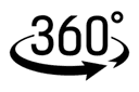 360-vaate ikoon